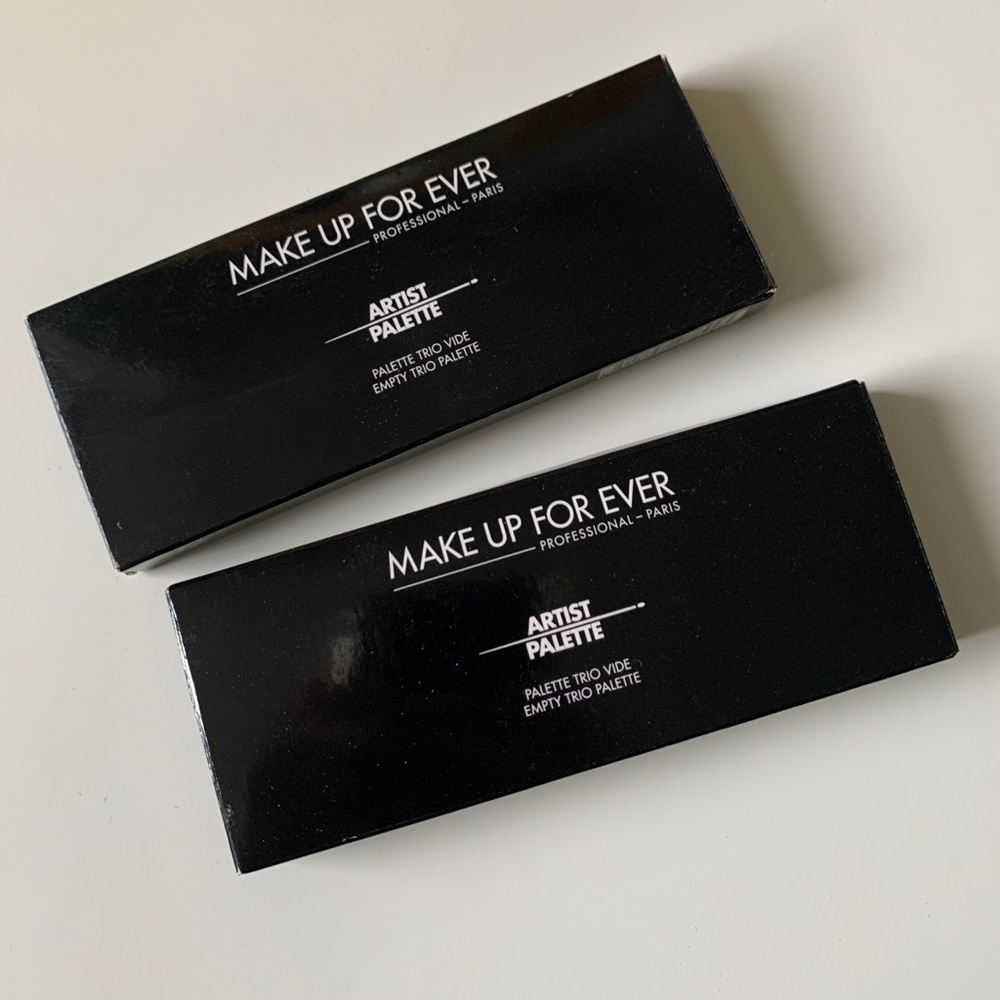 Makeup Forever Empty Trio Palettes